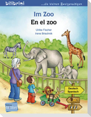 Im Zoo. Kinderbuch Deutsch-Spanisch