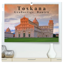 Toskana - Großarige Bauten (hochwertiger Premium Wandkalender 2025 DIN A2 quer), Kunstdruck in Hochglanz