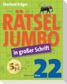 Rätseljumbo in großer Schrift 22