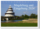 Magdeburg und Umgebung 2024 (Tischkalender 2024 DIN A5 quer), CALVENDO Monatskalender
