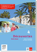 Découvertes Série bleue 4. Cahier d'activités mit Audios und Filmen 4. Lehrjahr