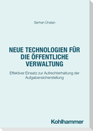 Neue Technologien für die öffentliche Verwaltung