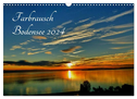 Farbrausch Bodensee (Wandkalender 2024 DIN A3 quer), CALVENDO Monatskalender