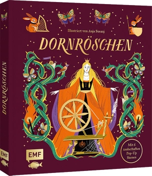Sampson, Laura. Dornröschen - Zauberhaftes Pop-up Märchenbuch - Mit 6 beeindruckenden Szenen, wunderschöner Illustration und edler Goldfolienprägung | ab 4 Jahren. Edition Michael Fischer, 2026.