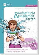 Aufgefrischt-und-wiederholt-Karten Französisch 1-2 (5. bis 7. Klasse)