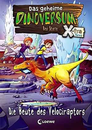 Stone, Rex. Das geheime Dinoversum Xtra - Die Beute des Velociraptors. Loewe Verlag GmbH, 2018.