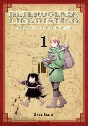 Seno, Salt. Heterogenia Linguistico, Vol. 1 - An Introduction to Interspecies Linguistics. Yen Press, 2020.