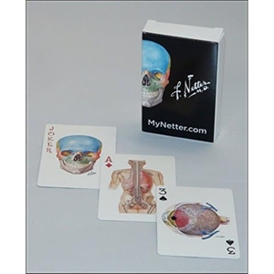 Netter, Frank H. Netter Playing Cards - Netter's Anatomy Art Card Deck (Single Pack). Elsevier Health Sciences, 2017.