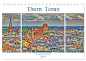 Thorn Torun - Die gotische Altstadt (Tischkalender 2025 DIN A5 quer), CALVENDO Monatskalender