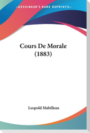Cours De Morale (1883)
