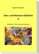 Sens- und Nonsens-Gedichte 3