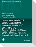 General Reports of the XXth General Congress of the International Academy of Comparative Law - Rapports généraux du XXème Congrès général  de l'Académie internationale de droit comparé