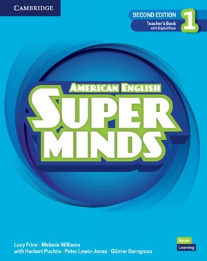 Frino, Lucy / Melanie Williams. Super Minds Level 1 Teacher's Book with Digital Pack American English. Cambridge University Press, 2022.