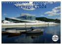 Norwegen und seine Schönheiten 2024 (Wandkalender 2024 DIN A4 quer), CALVENDO Monatskalender