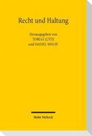 Recht und Haltung