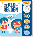 Die Klo-Helden - Mein Klo-Soundbuch - Pappbilderbuch mit Klospülung und 8 Geräuschen