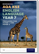 AQA KS3 English Language: Year 7 Test Workbook Pack of 15