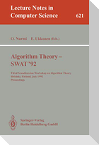 Algorithm Theory - SWAT '92