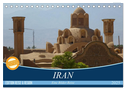 Iran - Eine Bilder-Reise (Tischkalender 2025 DIN A5 quer), CALVENDO Monatskalender