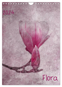 Flora (Wandkalender 2024 DIN A4 hoch), CALVENDO Monatskalender