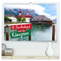 St. Bartholomä und der Königssee (hochwertiger Premium Wandkalender 2024 DIN A2 quer), Kunstdruck in Hochglanz