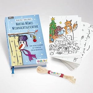 Volz, Heiko. Martha Möwes Weihnachtsgeschenk - Adventskalenderbuch - makabu Komplett-Set / 3-teilig 7 plastikfrei. EDITION WILDERMUTH, 2021.