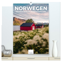 Norwegen - Eine Reise durch das skandinavische Land. (hochwertiger Premium Wandkalender 2025 DIN A2 hoch), Kunstdruck in Hochglanz