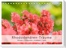 Rhododendren-Träume, Blüten, Romantik, Azaleen, Edel (Tischkalender 2024 DIN A5 quer), CALVENDO Monatskalender