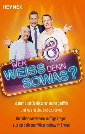 Heyne Verlag. Wer weiß denn sowas? 8 - Warum sind Glasflaschen unten geriffelt und was ist eine Liebesbrücke? - Und über 150 weitere knifflige Fragen aus der beliebten Wissensshow im Ersten. Heyne Taschenbuch, 2026.