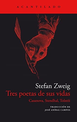 Zweig, Stefan. Tres Poetas de Sus Vidas. Casanova, Stendhal Y Tolstoi. Batiscafo, 2023.