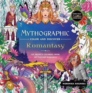Kolinska, Weronika. Mythographic Color and Discover: Romantasy - An Artist's Coloring Book of Fantasy Romance. Castle Point Books, 2025.