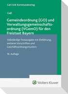 Gemeindeordnung (GO) und Verwaltungsgemeinschaftsordnung (VGemO) für den Freistaat Bayern
