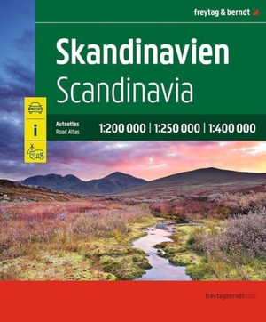 Freytag & Berndt (Hrsg.). freytag & berndt Autoatlas Skandinavien 1:200.000 - Spiralbindung, Camping- und Stellplätze, Freizeitinfos. Freytag + Berndt, 2026.