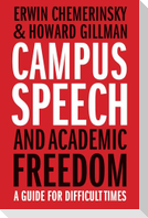 Campus Speech and Academic Freedom