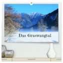 Das Graswangtal (hochwertiger Premium Wandkalender 2024 DIN A2 quer), Kunstdruck in Hochglanz