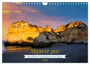 Michalzik, Paul. Algarve pur (Wandkalender 2024 DIN A4 quer), CALVENDO Monatskalender - Die Fels Algarve ¿ Eine Schönheit im Süden von Portugal. Calvendo, 2023.