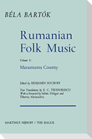 Rumanian Folk Music: Maramure? County