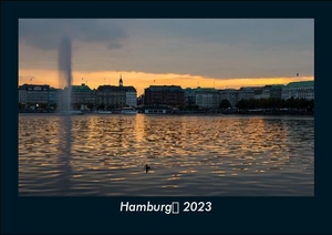 Tobias Becker. Hamburg 2023 Fotokalender DIN A5 - Monatskalender mit Bild-Motiven aus Orten und Städten, Ländern und Kontinenten. Vero Kalender, 2022.