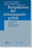 Perspektiven der Arbeitsmarktpolitik