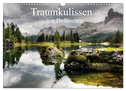 Traumkulissen in den Dolomiten (Wandkalender 2024 DIN A3 quer), CALVENDO Monatskalender