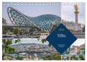 Tiflis - Die Metropole Georgiens (Tischkalender 2024 DIN A5 quer), CALVENDO Monatskalender