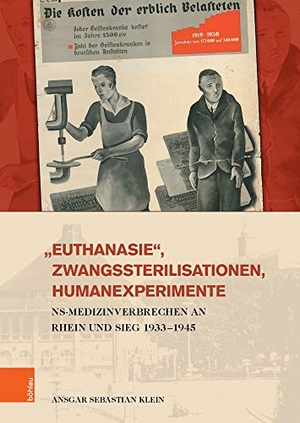 Klein, Ansgar Sebastian. »Euthanasie«, Zwangssterilisationen, Humanexperimente - NS-Medizinverbrechen an Rhein und Sieg 1933-1945. Böhlau-Verlag GmbH, 2020.