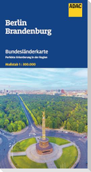 ADAC Bundesländerkarte Deutschland 05 Berlin, Brandenburg 1:300.000