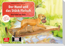 Der Hund und das Stück Fleisch. Eine Fabel von Äsop. Kamishibai Bildkartenset.