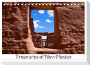 Treasures of New Mexico (Tischkalender 2025 DIN A5 quer), CALVENDO Monatskalender