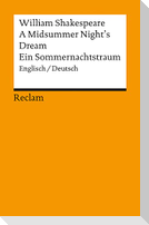 A Midsummer Night's Dream / Ein Sommernachtstraum. Englisch/Deutsch