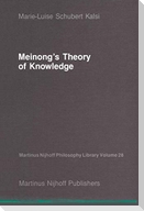 Meinong¿s Theory of Knowledge