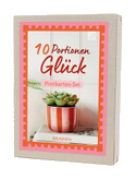 10 Portionen Glück. Postkartenset