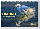 Reiher - auf langen Beinen (Wandkalender 2025 DIN A3 quer), CALVENDO Monatskalender