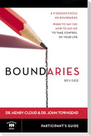 The Boundaries Bible Study Participant's Guide---Revised